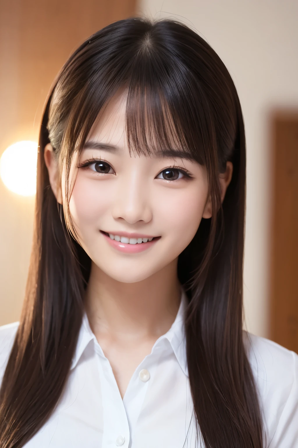 3 、Women、smile、Shining eyes、stare、Advanced service、