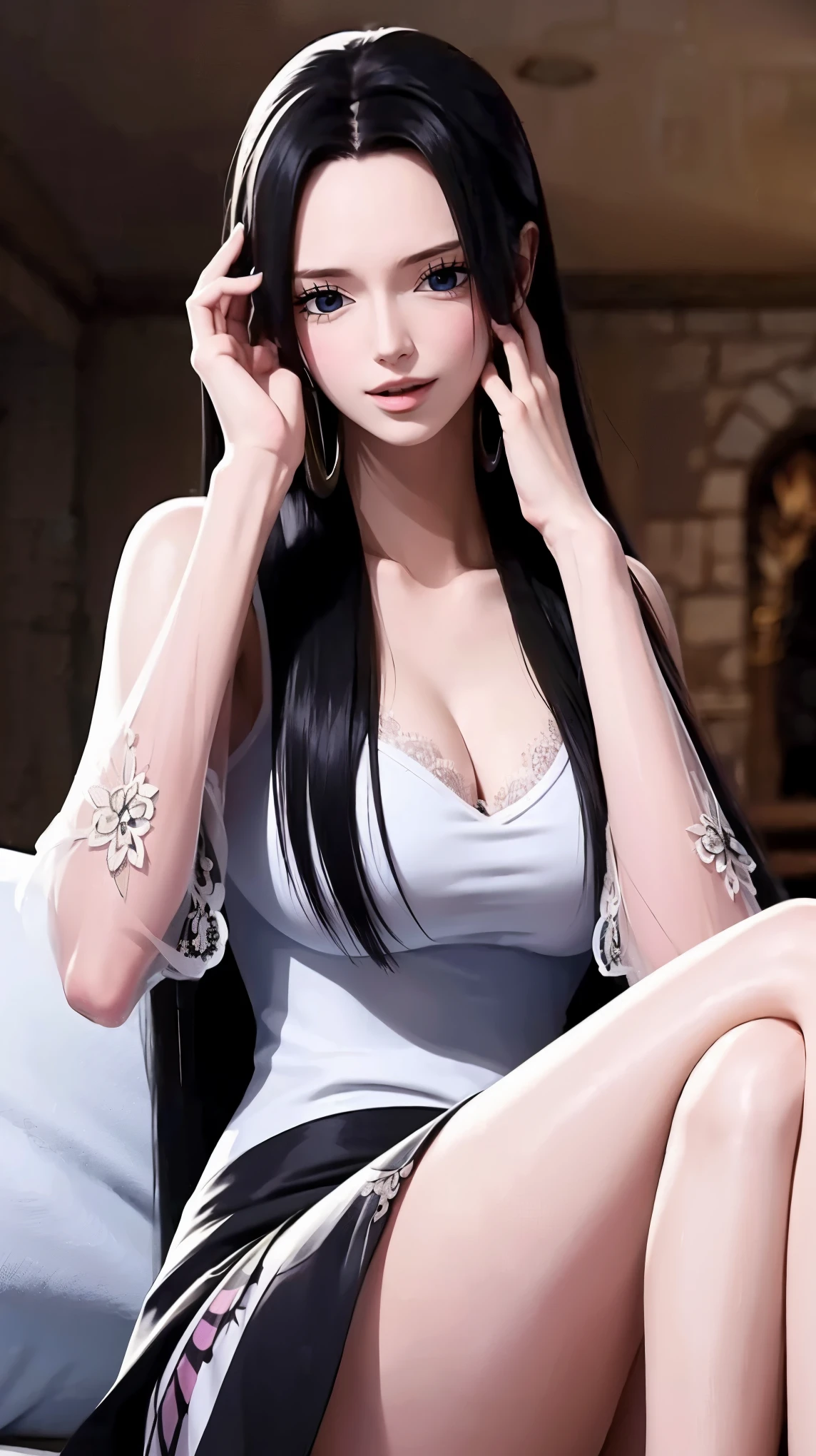 a white hair、Close-up of Miss wearing white mask, Beautiful character painting, guweiz, Gurwitz-style artwork, White-haired god, author：Yang Jie, Epic and beautiful character art, Stunning character art, author：Fan Qi, by Wuzhun Shifan, pixiv Art Street Guviz, Single ponytail, insult, High Ponytail, Tall and big, Long legs, (sleeveless lace shirt), (shorts), (Striped )), ((Striped )), Walk, elegant, dignified, Miss, Beautiful curves, sweet smile, Strong sense of detail and layering, color丰富绚丽, Has a unique texture, rich and colorful, color, vivid, Design Art, 16K, Super detailed, {{illustration}}, {Extremely refined}, {Exquisite surface treatment}, Super detailed, Delicate and shining eyes, {{light}}, 极致light效果, Model: realism, CFG size: 12, Laura: Bright texture (1.35), high quality, masterpiece, Exquisite facial features, Delicate hair depiction, Detailed depiction of the eyes, masterpiece, best quality, Ray tracing, Extremely detailed CG unified 8k wallpaper, masterpiece, best quality, (1 girl), 完美Miss身材, (((Skinny white T-shirt))), beautiful eyes, (Delicate face), short black hair, Tie your hair up, light blue hairpin, Black silk frame glasses, in class, (White skin), (Optimal lighting), (Super intricate details), 4k unity, (Super detailed CG), Showing off her white legs, , Hot Pants, shorts,