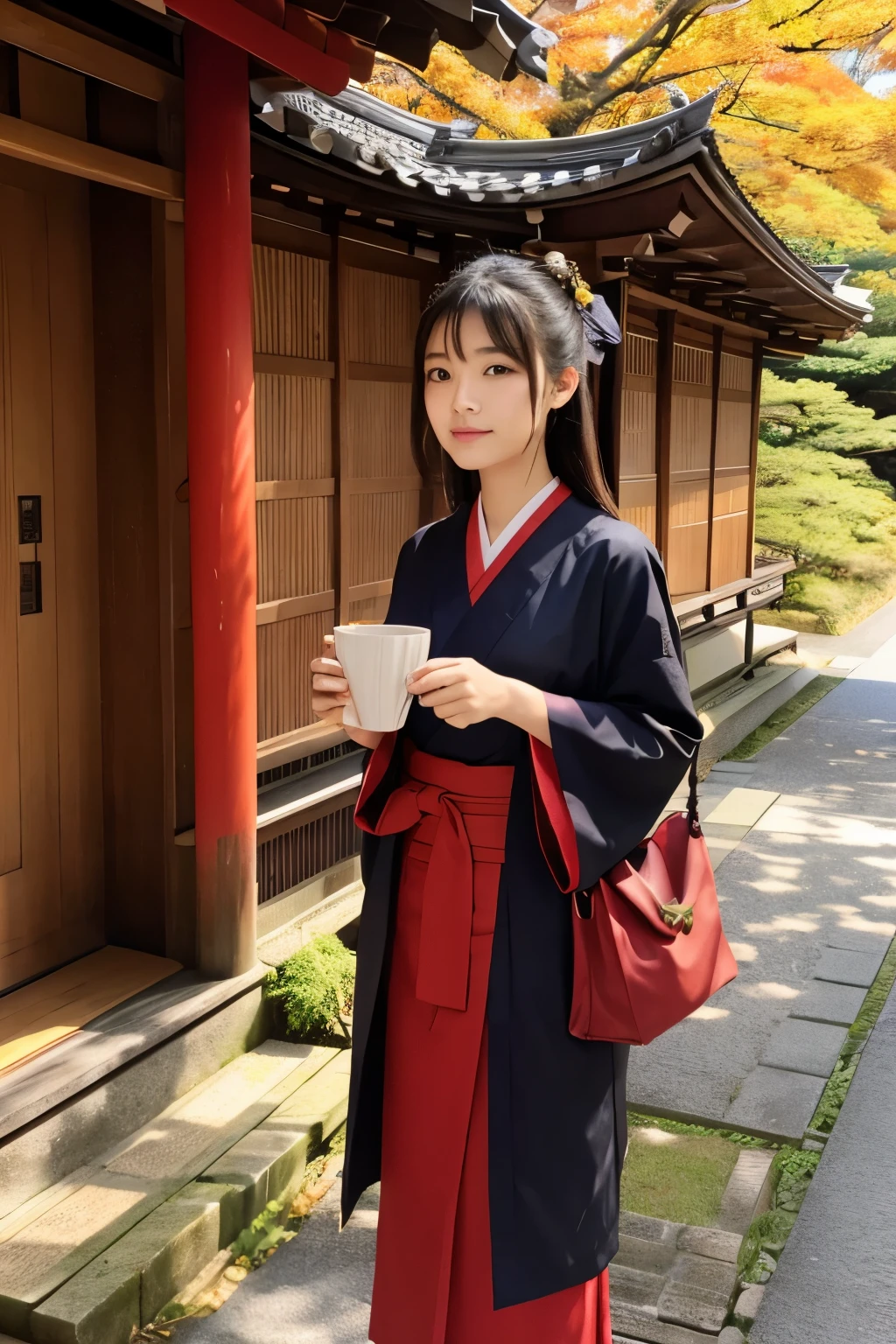 autumn、Kyoto、Linze Zong、Temple、