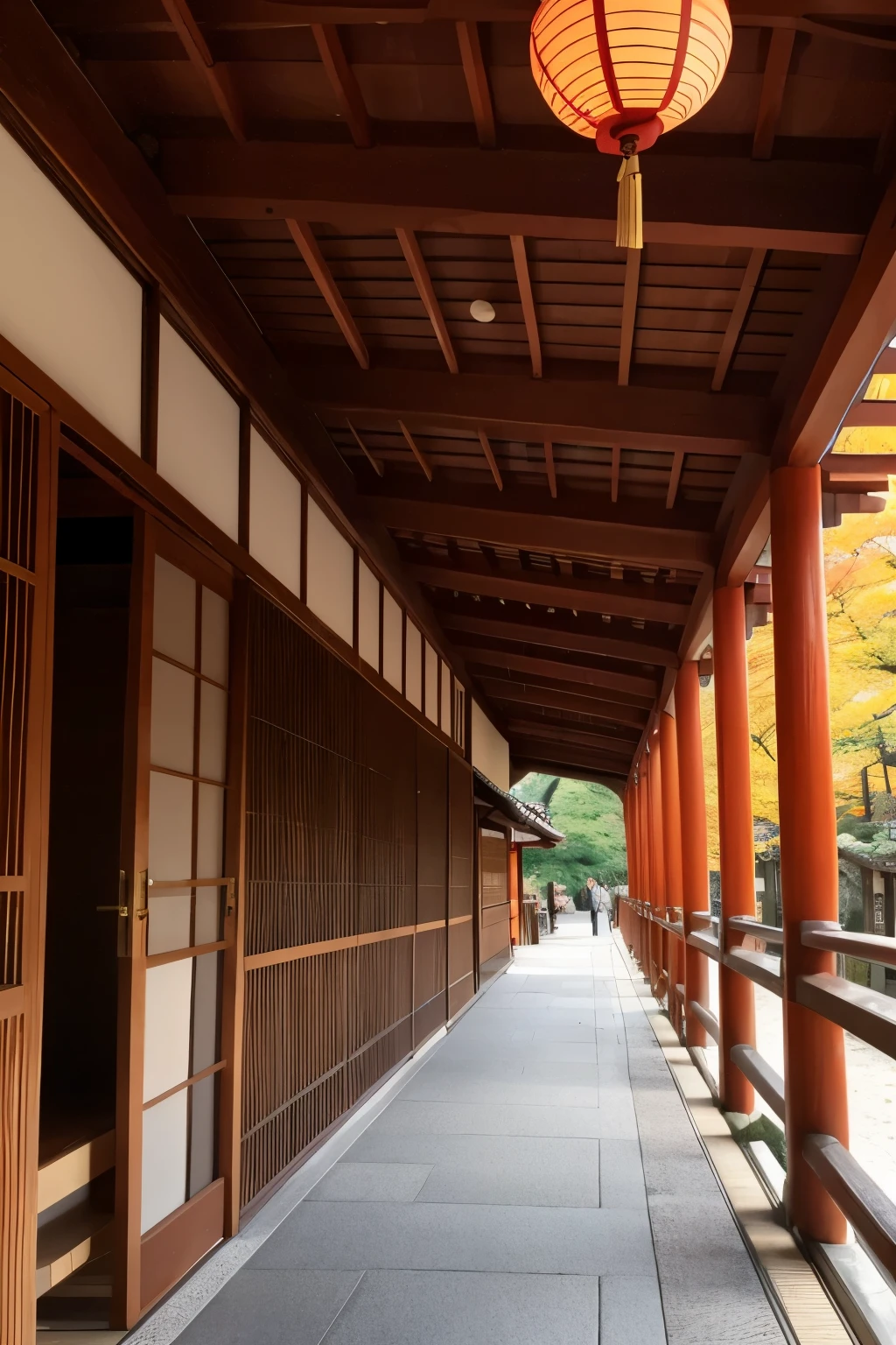 autumn、Kyoto、Linze Zong、Temple、