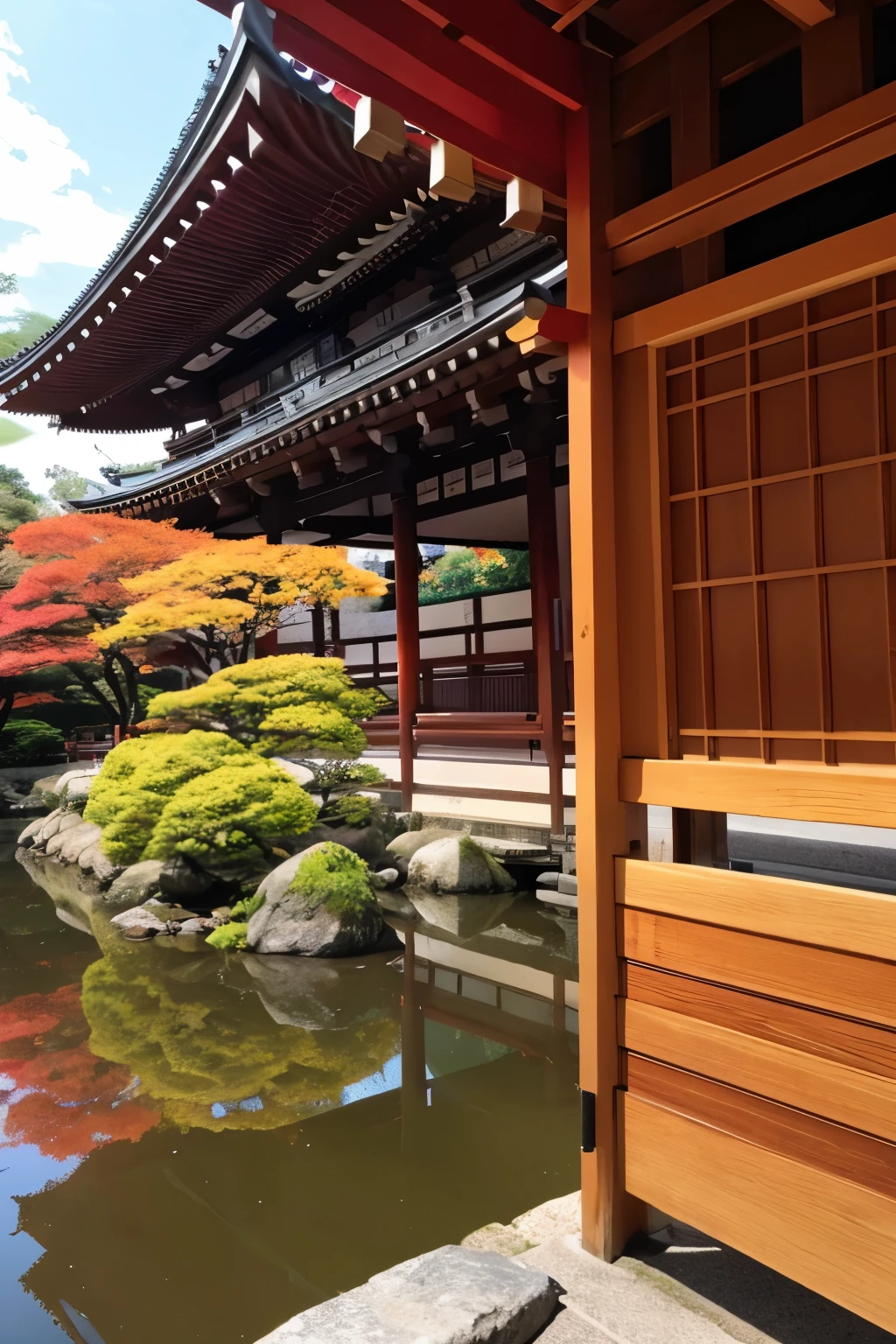 autumn、Kyoto、Linze Zong、Temple、
