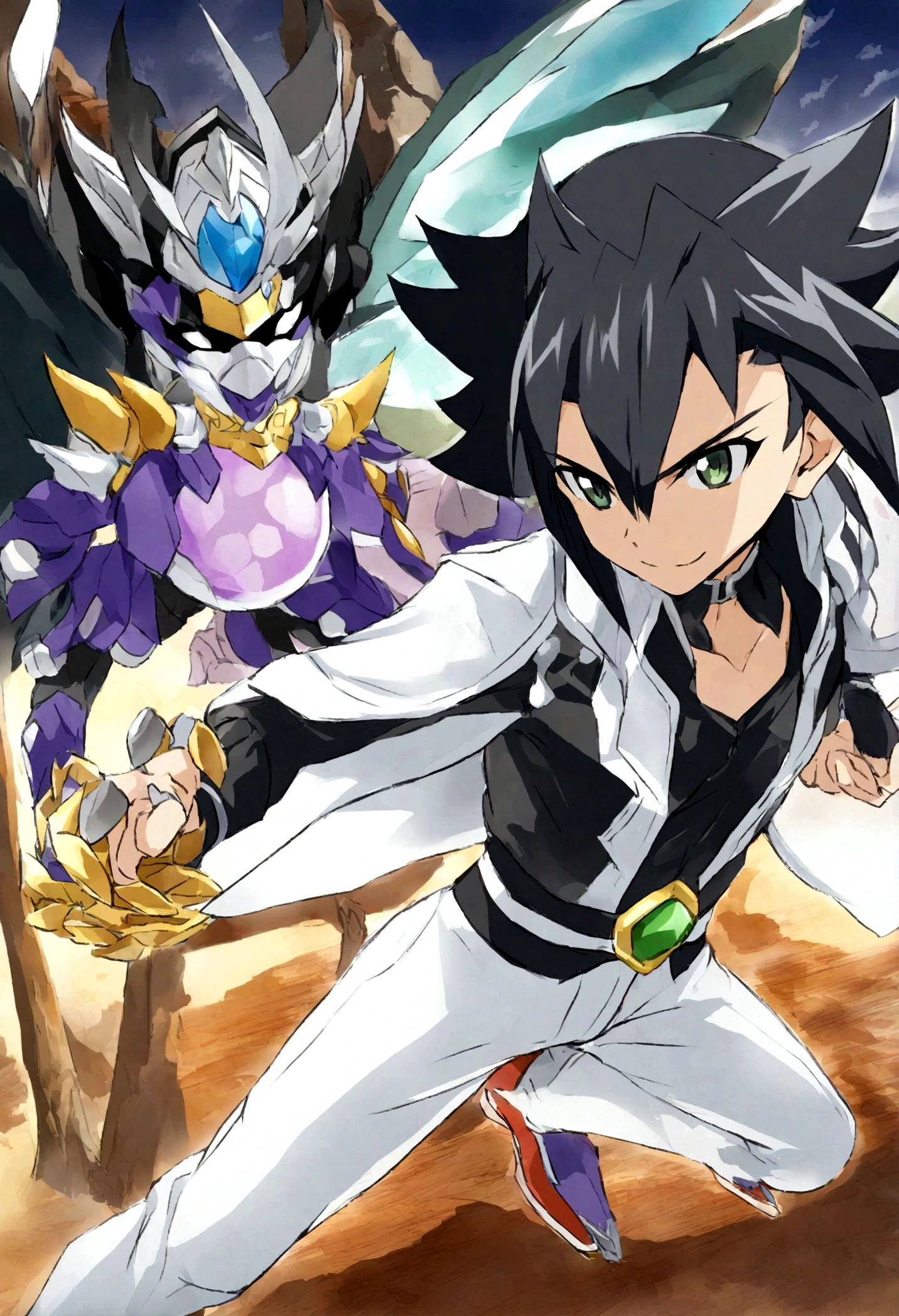 can you draw shun kazami from bakugan