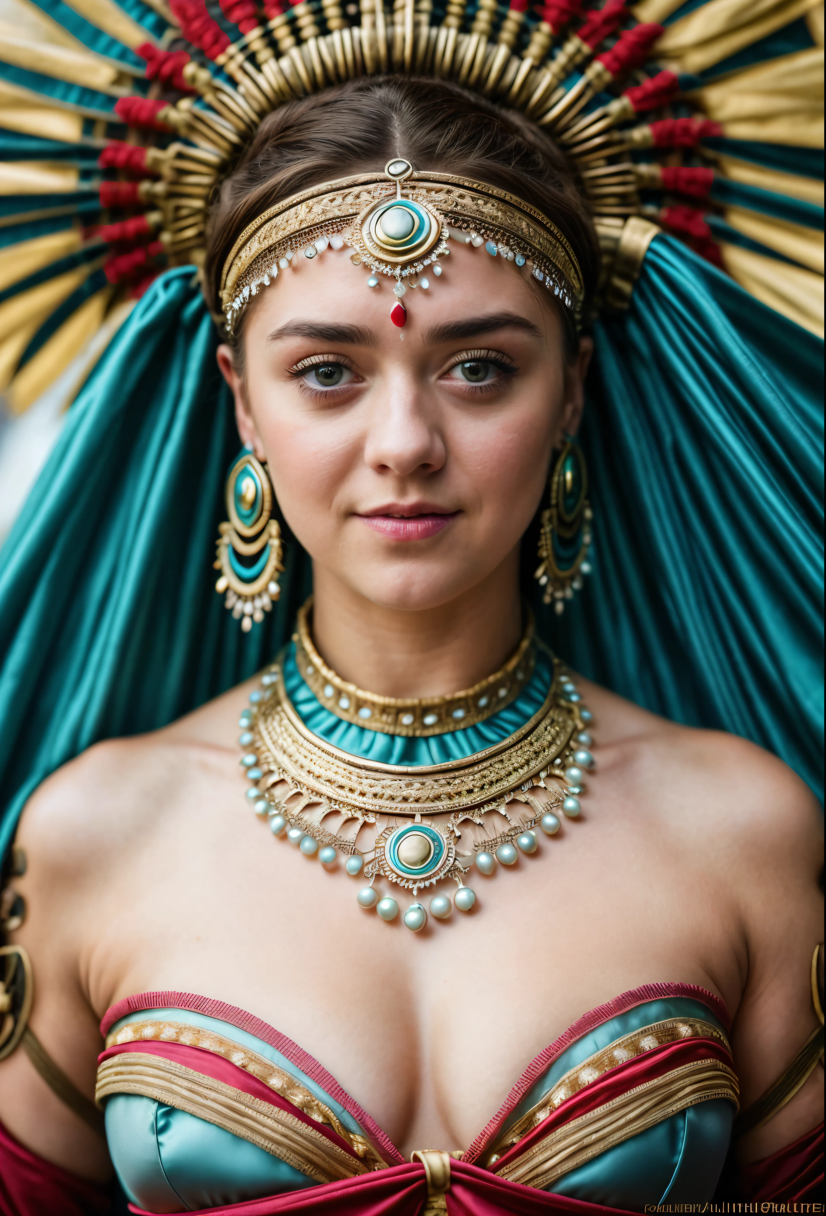 Foto RAW, Arya Stark, Stunning Beauty, Ravishing, Enchantress, Extremely gorgeous lady, Arya Stark PLAYED BY MAISIE WILLIAMS, Queen Arya Stark, she a mature woman now, milf, sexy mediaeval battle dress, gladiator woman, body, 40 years old Woman, Roman slave dress, cotton dress, busty mediaeval costumes, body revealing costumes, perky breast, big natural breast, erotic costumes, lusty physique, seductive figure can capture every people's attention, Game of thrones costumes, revealing captivating figure, Mediaeval costumes, revealing clothes, A tomboy, she would rather fence than dance, warrior queen , game of thrones screen caps, Game of Thrones Series, (pele altamente detalhada: 1.2), 8k UHD, DSLR, soft-lighting, alta qualidade, grain of film, Fujifilm XT3, flawless picture, highly detailed, detailed Beauty, intricate, 32k, sharp picture,