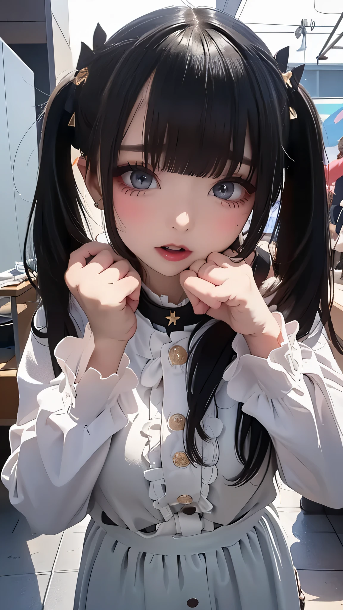 ((loli:1.2,6 years old:1.2)),(random female masturbation pose:1.2),(random kids clothes),(Thin type:1.8),(big breasts),(random hairstyle),(Highest image quality,(8k),ultra-realistic,best quality, high quality, high definition, high quality texture,high detail,beautiful detailed,fine detailed,extremely detailed cg,detailed texture,a realistic representation of the face,masterpiece,Sense of presence)