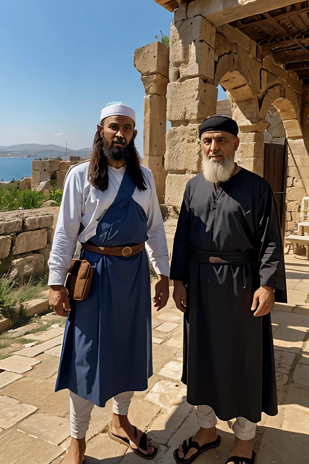 4Assim, sent by the Holy Spirit, Barnabas and Saul went down to Seleucia, and from there they sailed to Cyprus