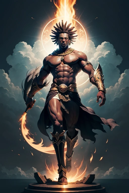 Black god, god of wind