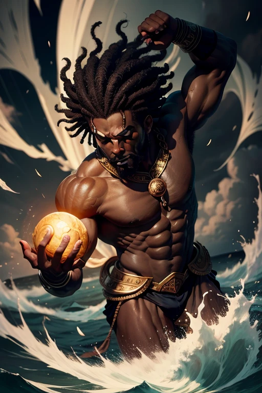 Black god, god of wind