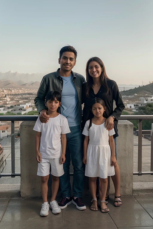 Una familia se van de viaje