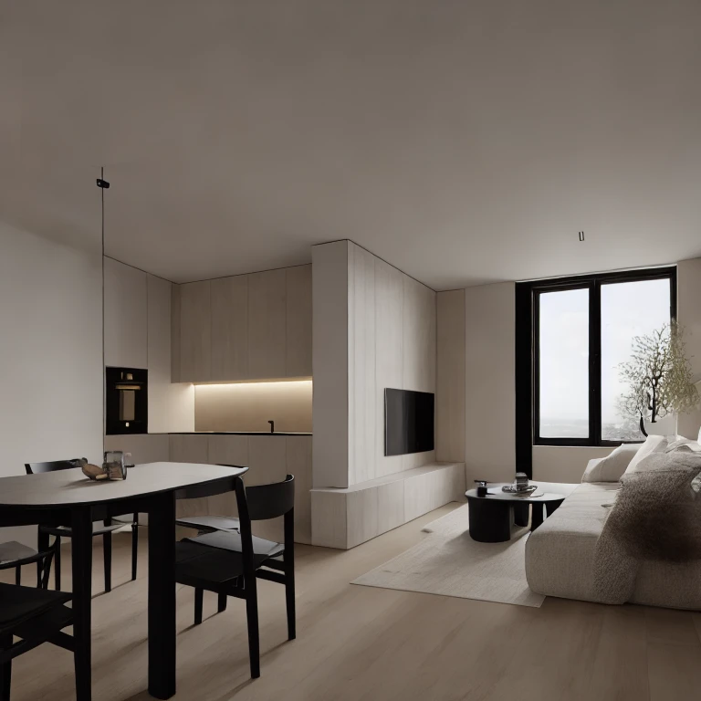 (masterpiece, best quality:1.2), KTH Minimal - Apartment040624, MINIMALISM LIVINGROOM