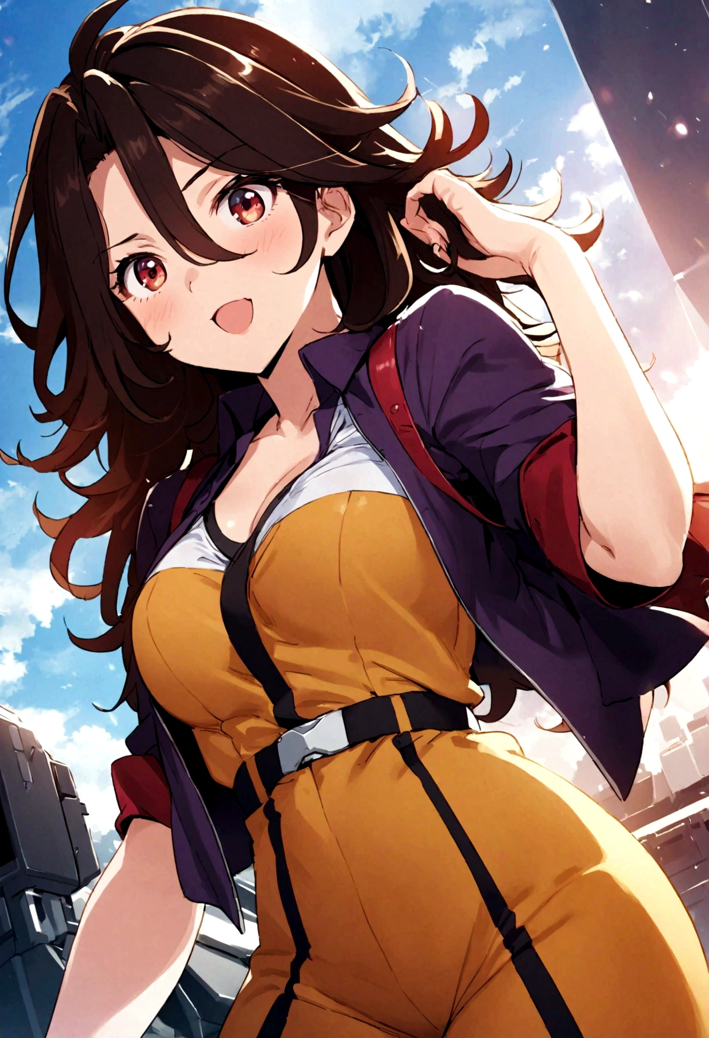 1girl, sumeragi lee noriega, gundam,