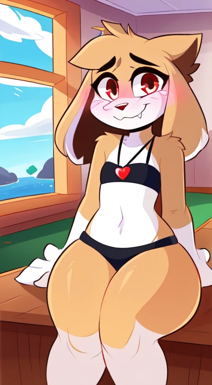 by teranen, by freeedon, by Kilinah, by Coffeesoda, by Hioshiru, by Kilinah, (Chuck jones Type Cartoon Cat, woman, antrum, extremely detailed, extremely detailed legs, extremely detailed arms, extremely detailed face, suggestive sexy smug, perfectly detailed eyes, perfectly detailed anatomy): 1.2, solo, perspective, curved thighs, huge thighs, curvature, embarrassed extremely curved smile, (tail), totally blushed, nervous, looking at the viewer, bedroom, red eyes, sexy black bikini, school, day, classroom, sitting on a desk,