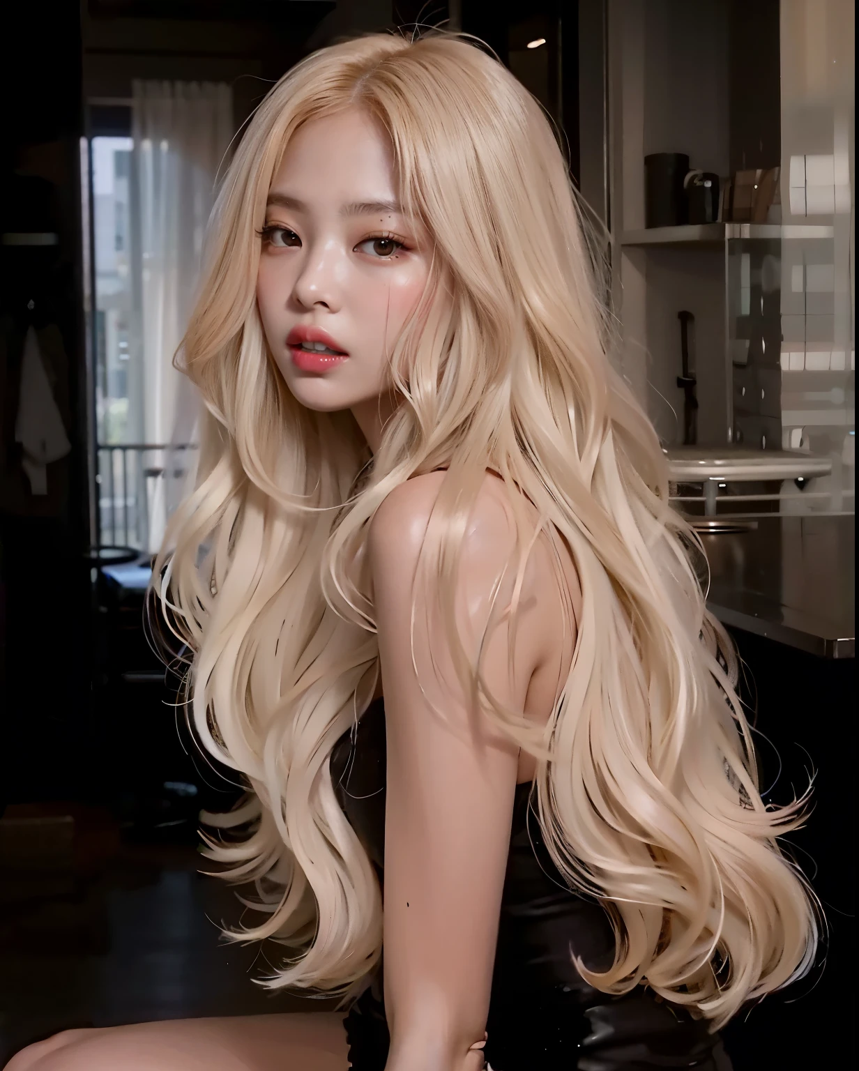 Jenni Blackpink HD with huge beautiful lips