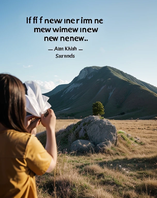 If God gives you a new beginning, do it right this time.