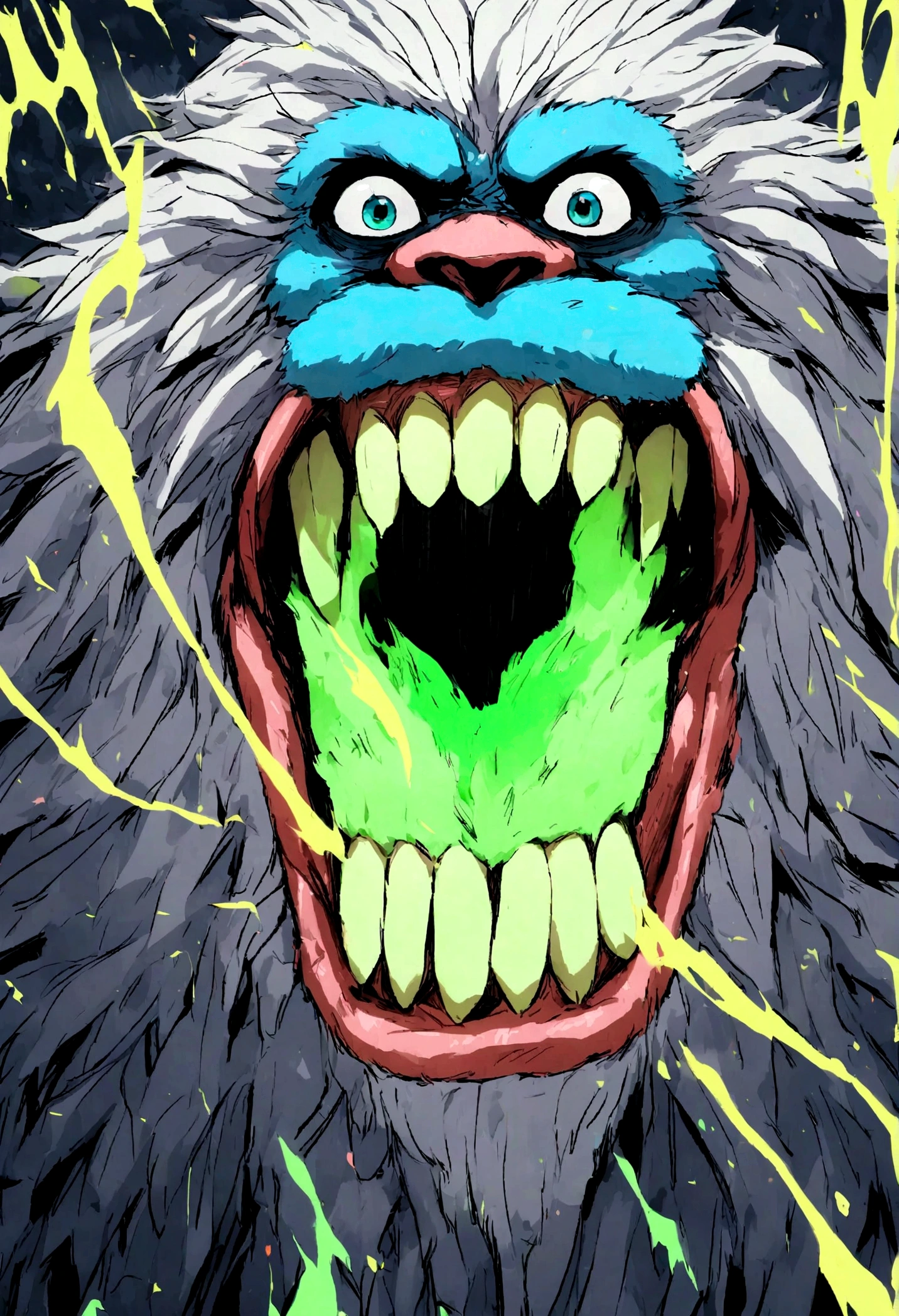 yeti jugando futbol