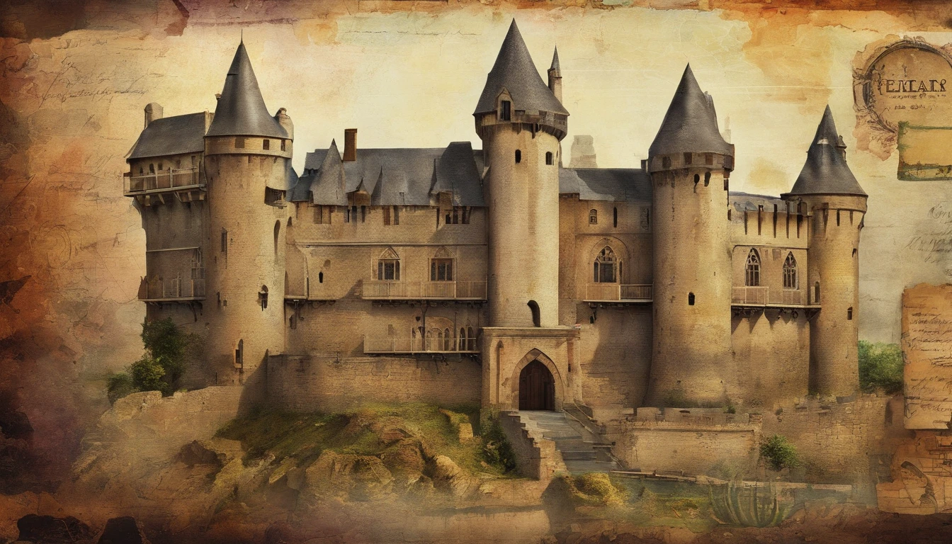  medieval castle from the 14th century