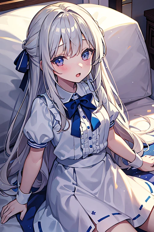 A pure girl's sad smile, 90s anime style, summer vacation transience