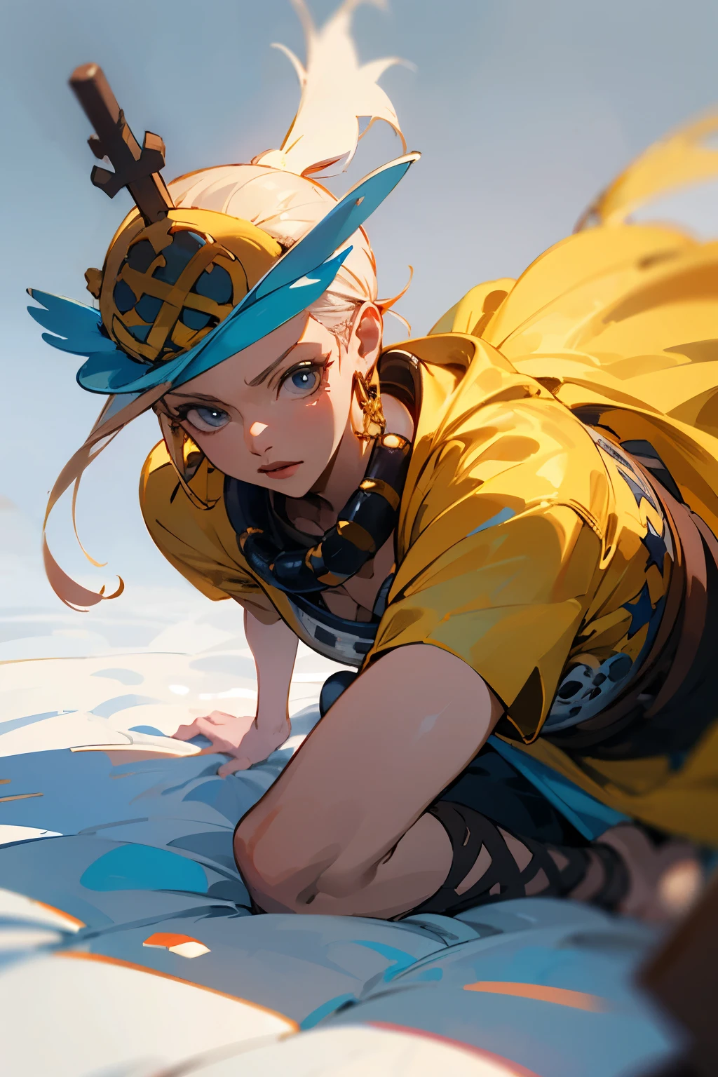 ((Best quality)), (detailed), One piece, Zoan Type Mythical Model: Fay 