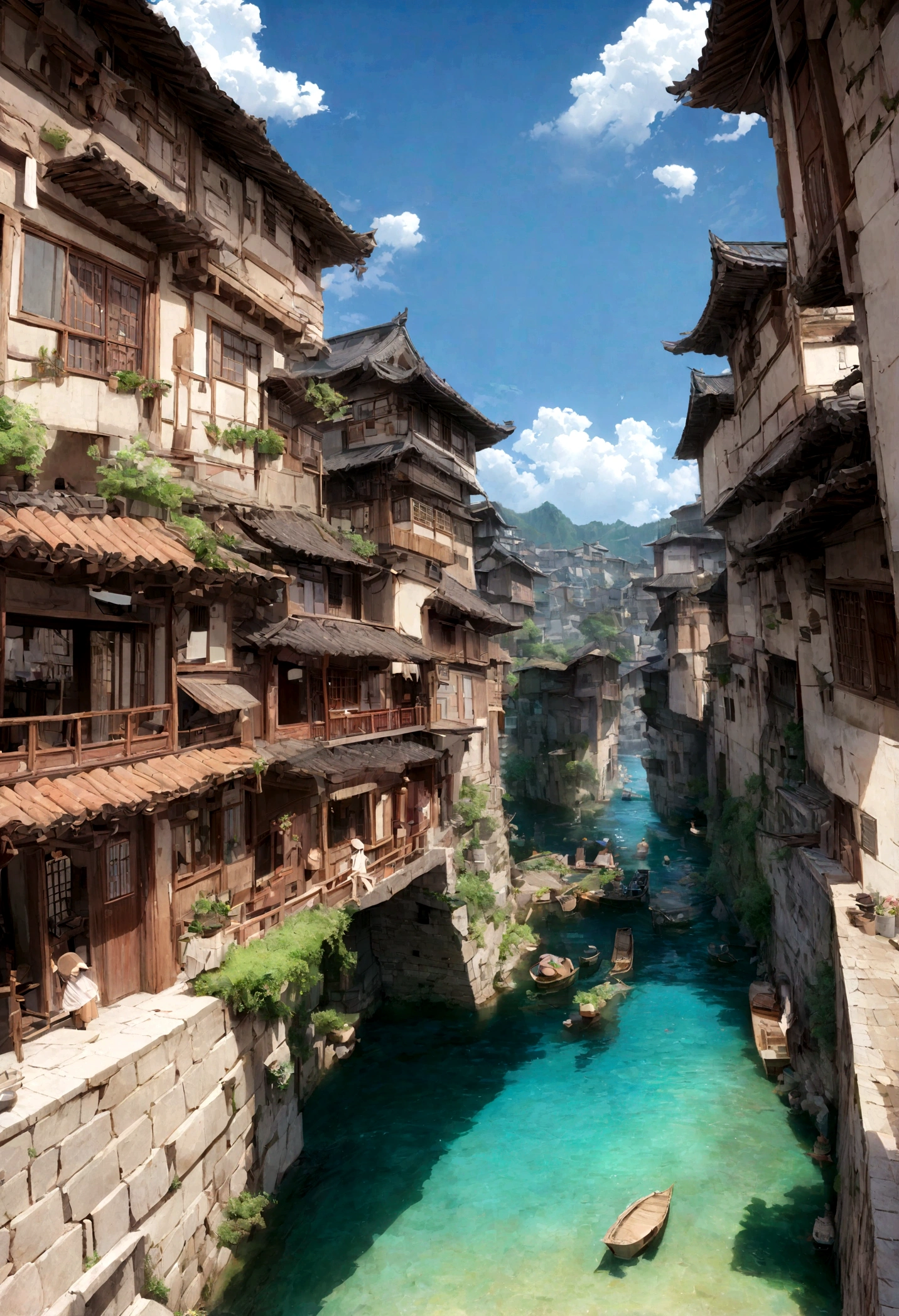 (((comics分镜))),comics,QR diagram,comics风格,Makoto Shinkai animation style,Makoto Shinkai animation movie art style,Ultra wide angle viewing angle,Chinese style,Beautiful town,Vision,Colorful and bright,Ultra-fine,Extremely detailed,high quality,8K ,oc rendering,Dynamic perspective,Super real,Super real照片