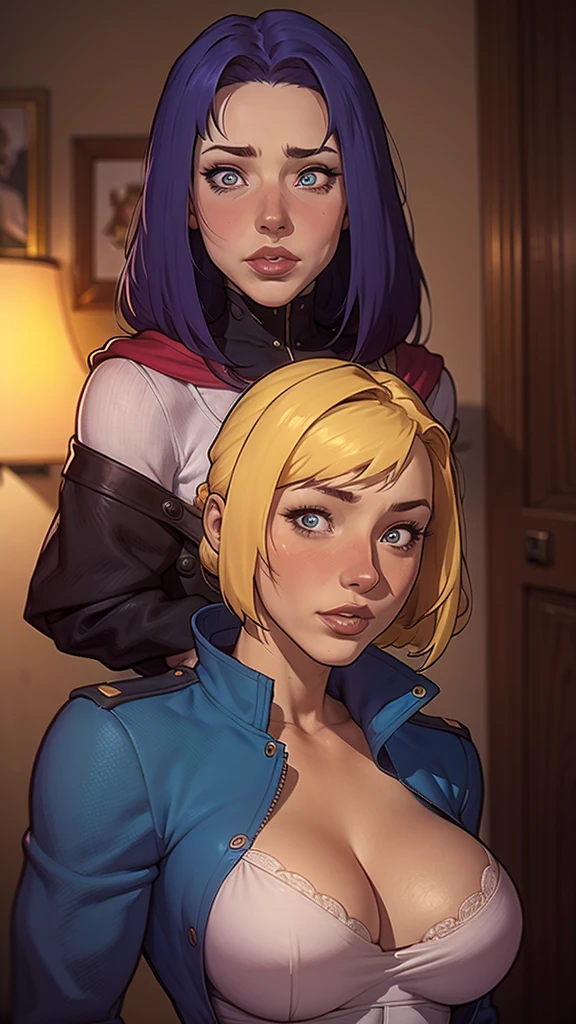 tem uma mulher com uma jaqueta preta e uma gargantilha vermelha, garota de anime na vida real, Alena Aenami e Artgerm, Retrato de Sophie Mudd, impressionante retrato de rosto de anime, Alena Aenami e Lilia Alvarado, aenami alena, Eva Ventrue, Anastasia Ovchinnikova, anime hiper realista, retrato suave fotografado em 8k, Cosplay realista