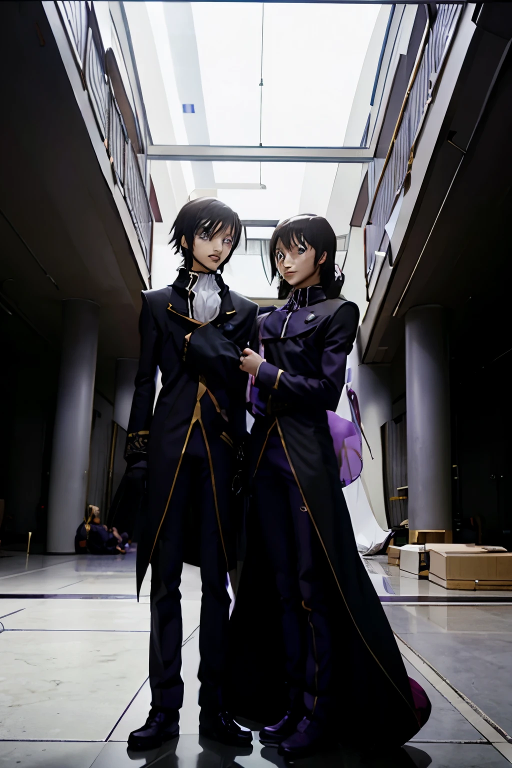 Homura Akemi and Lelouch