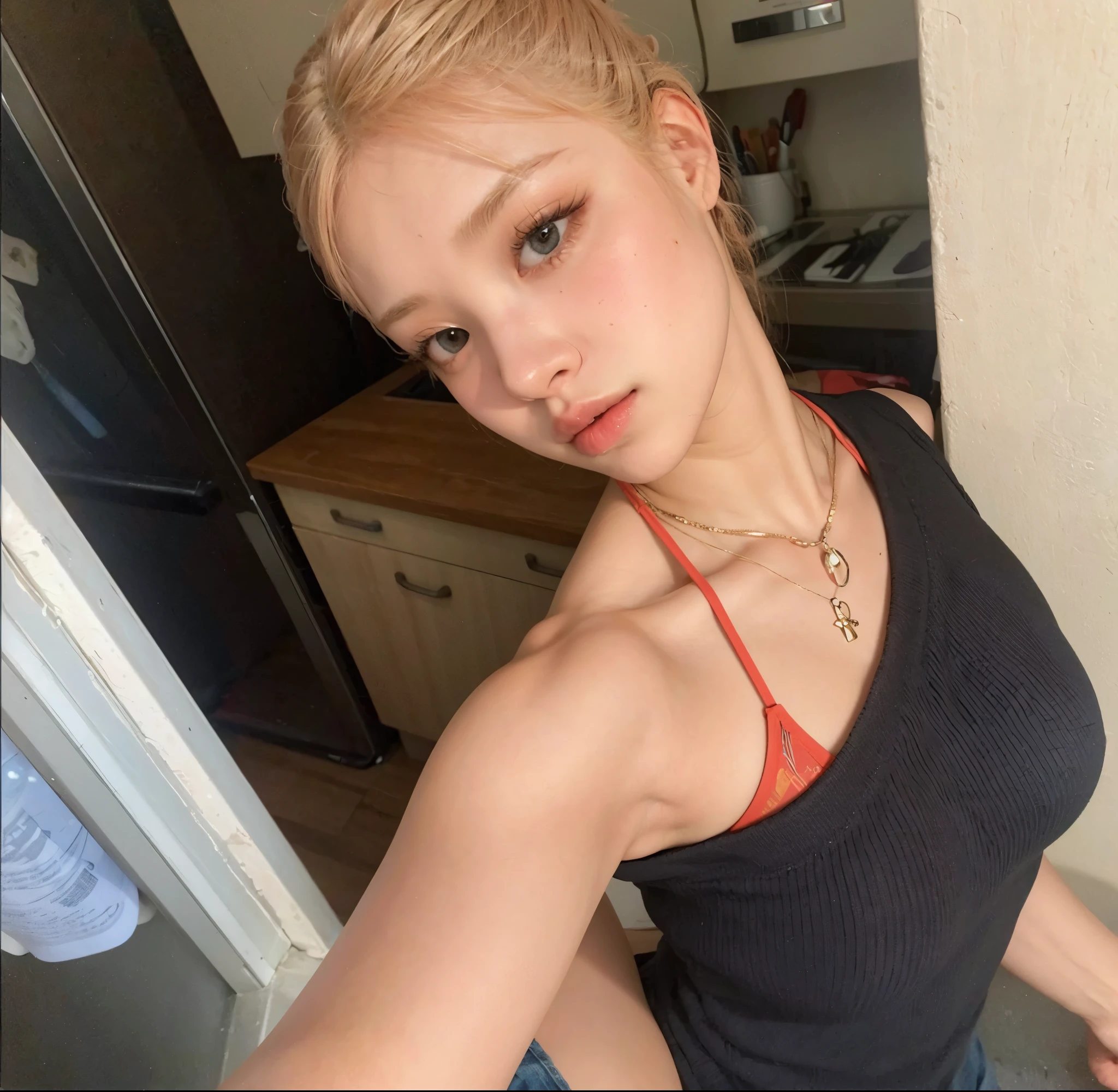 blonde hair, rosé, mulher latina, rosto perfeito, siren eyes