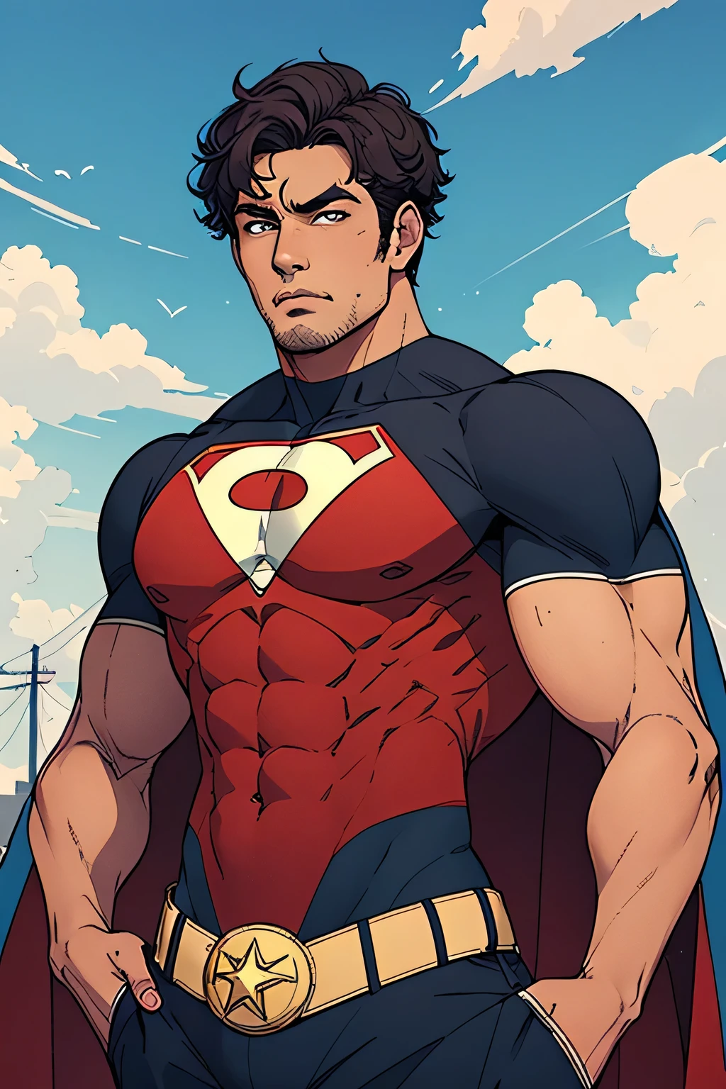 superhero looking (fisico) latinoamericano