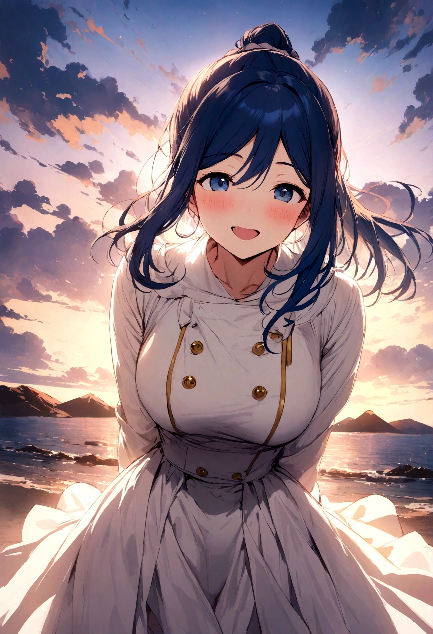 Kanan Matsuura, masterpiece, highest quality, Happy appearance