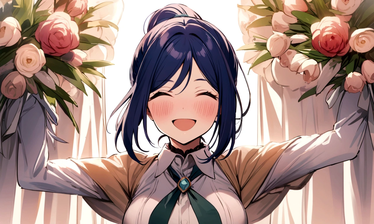 Kanan Matsuura, masterpiece, highest quality, Happy appearance