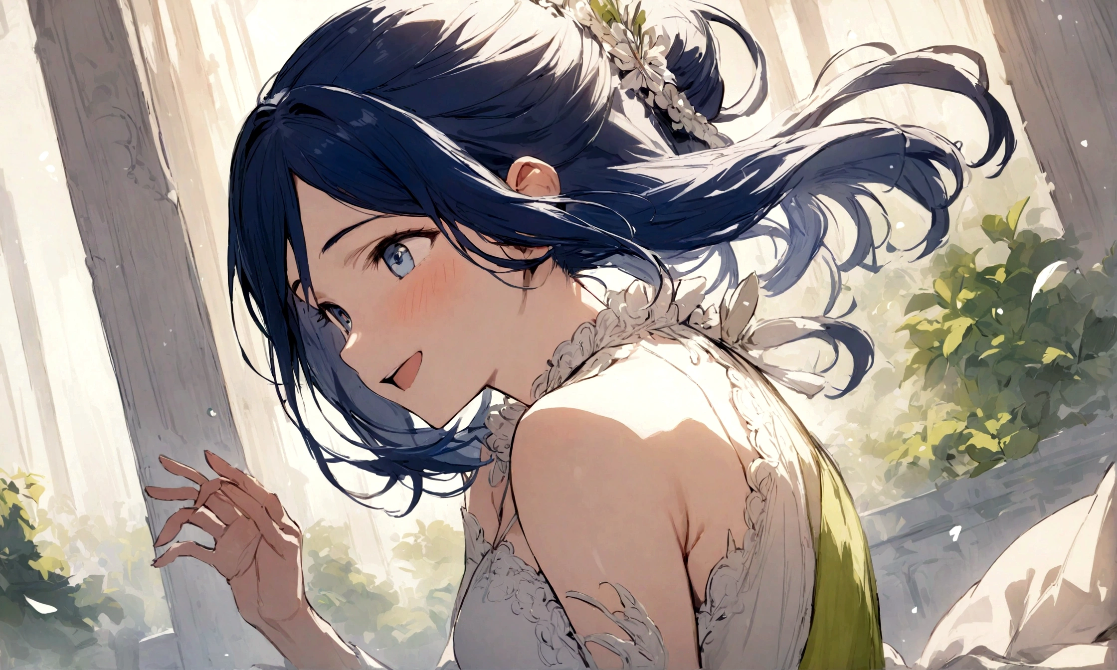 Kanan Matsuura, masterpiece, highest quality, Happy appearance