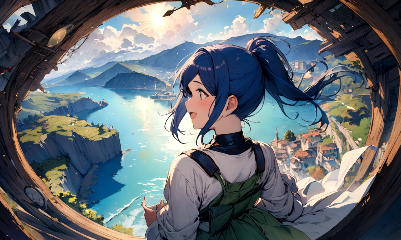 Kanan Matsuura, masterpiece, highest quality, Happy appearance, Spectacular views