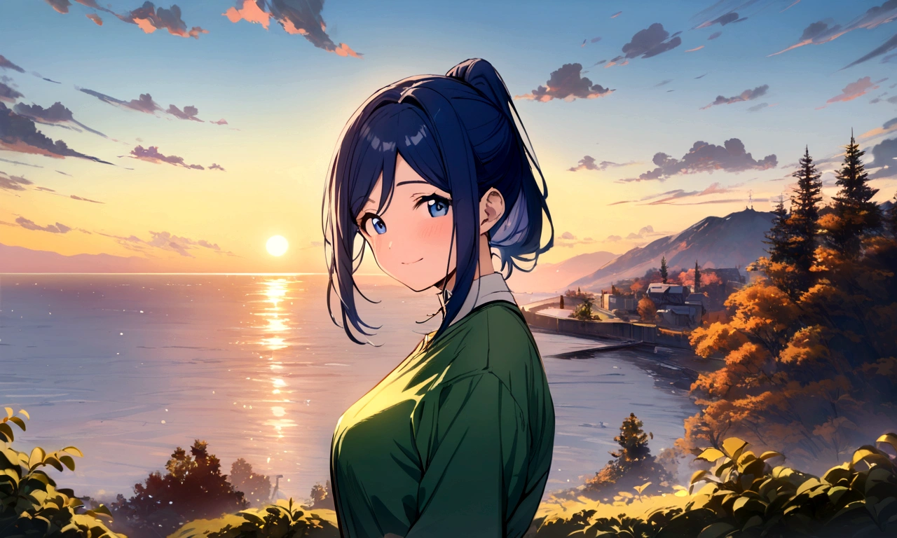 Kanan Matsuura, masterpiece, highest quality, Happy appearance, Spectacular views