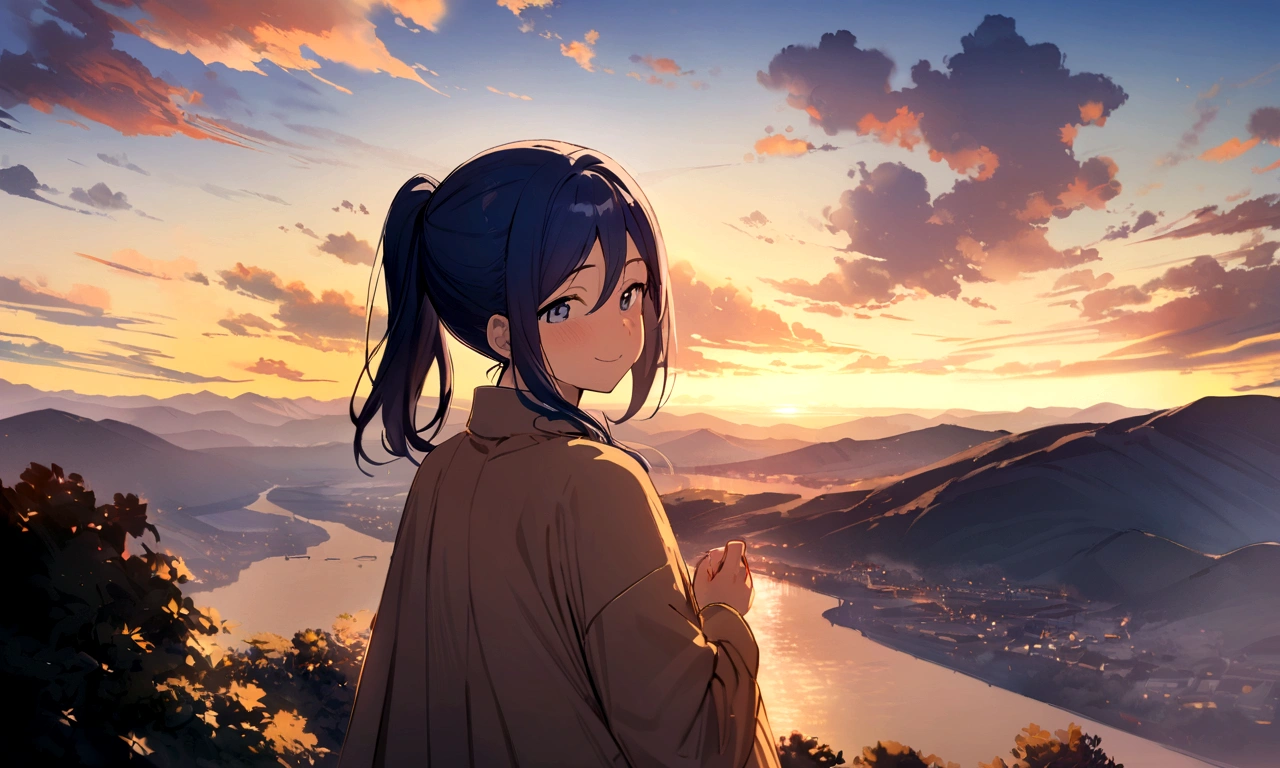 Kanan Matsuura, masterpiece, highest quality, Happy appearance, Spectacular views