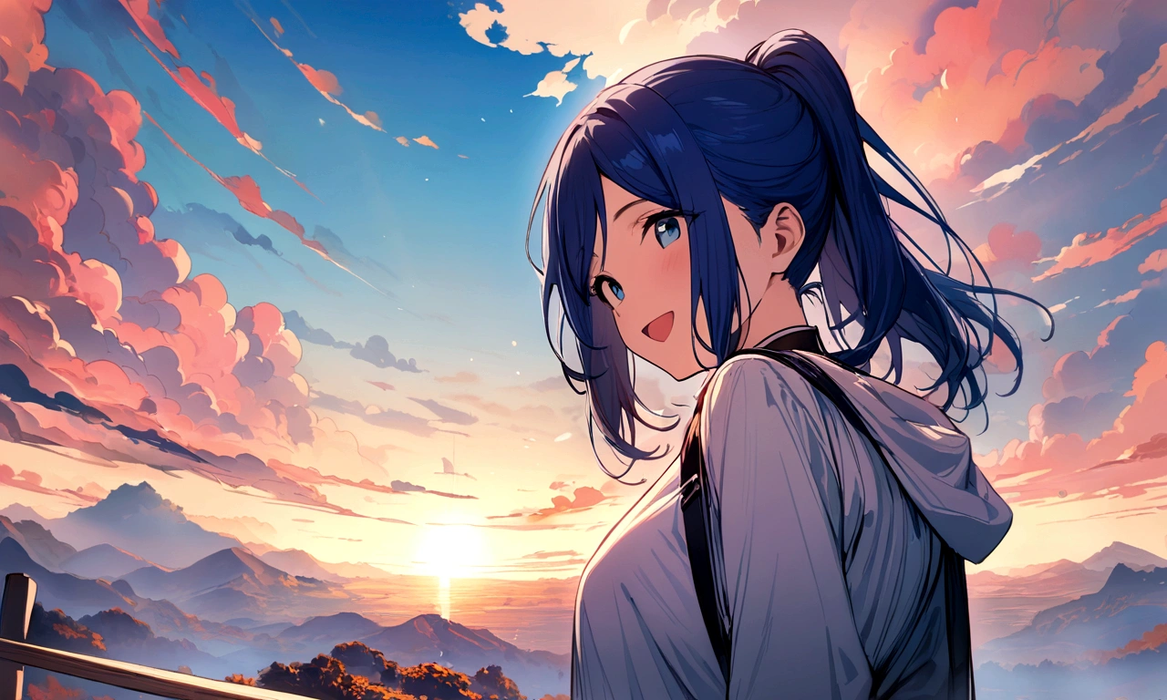 Kanan Matsuura, masterpiece, highest quality, Happy appearance, Spectacular views