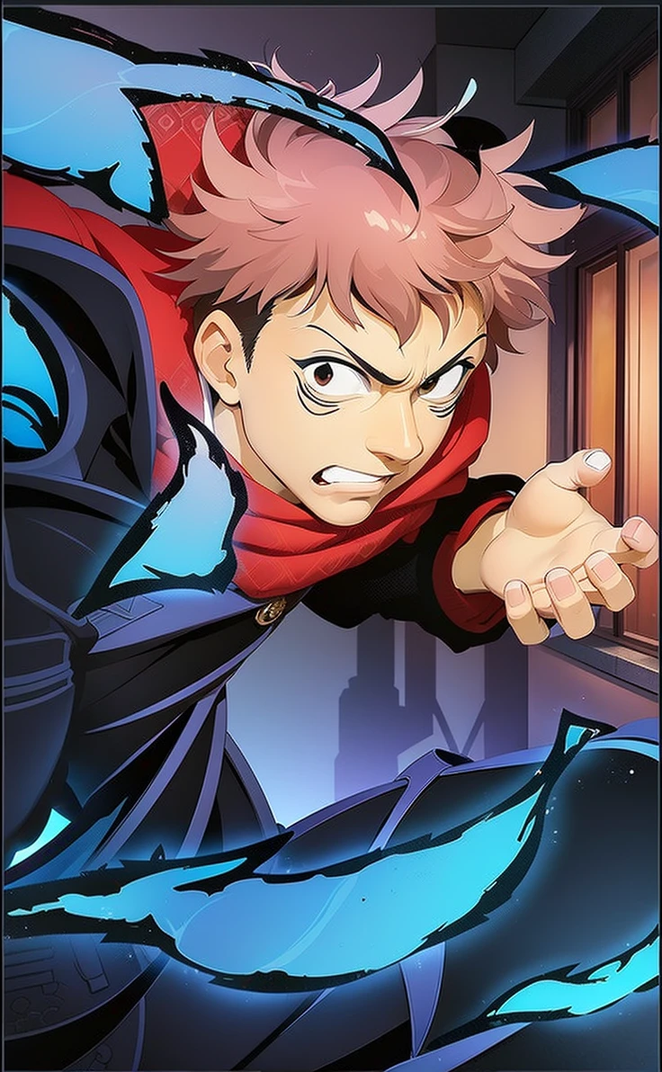(Intricate Details, Masterpiece, Best Quality, High Resolution, 8k), (1man), (male:1.2), finely detailed eyes and face, toned body, masculine appeal, commanding presence, hot stud, bulging biceps and triceps, well-developed quadriceps and hamstrings, light skin, burgundy straight layered bangs hair, aquamarine eyes,  ornate details,  portrait, solo, half shot, looking down, detailed background, detailed face, (cogpunkai, cogpunk theme:1.1),  tech-mage,   [magic|technology], melding of spellcraft and advanced technology,  intricate [spellcasting clotheechanical gear], gear shaped glyphs,  ancient crystals,  [gears|ancient spell],  floating particles,  [innovative|enchanting] aura, high tech vehicle in background,   , finely detailed background, Depth of Field, VFX, young man and handsome.