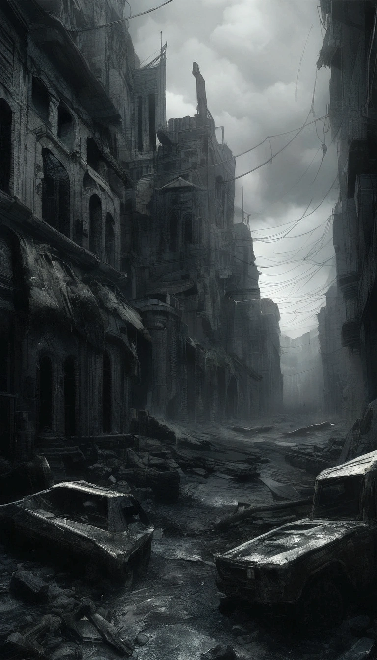 CIDADE viking em guerra, Cyberpunk, violence, decadence, sociedade futurista, oceano