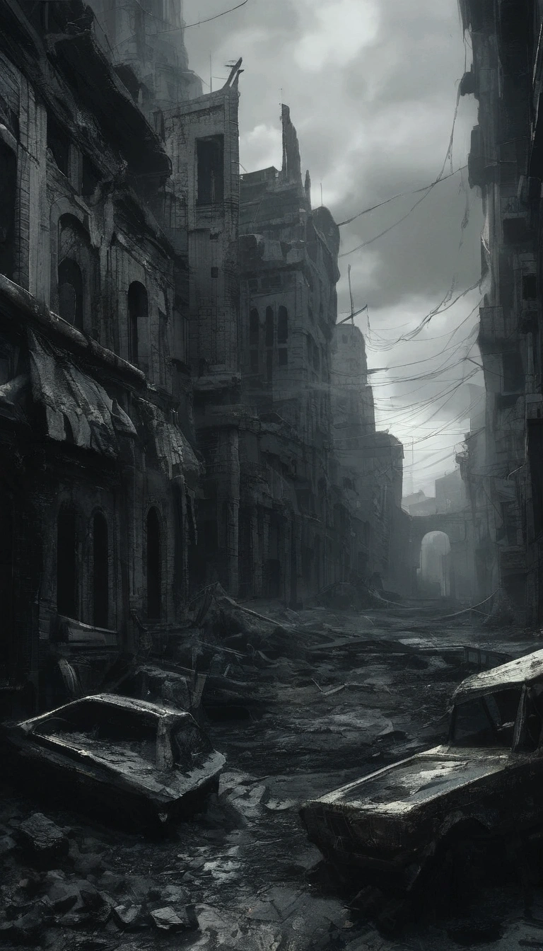 CIDADE viking em guerra, Cyberpunk, violence, decadence, sociedade futurista, oceano