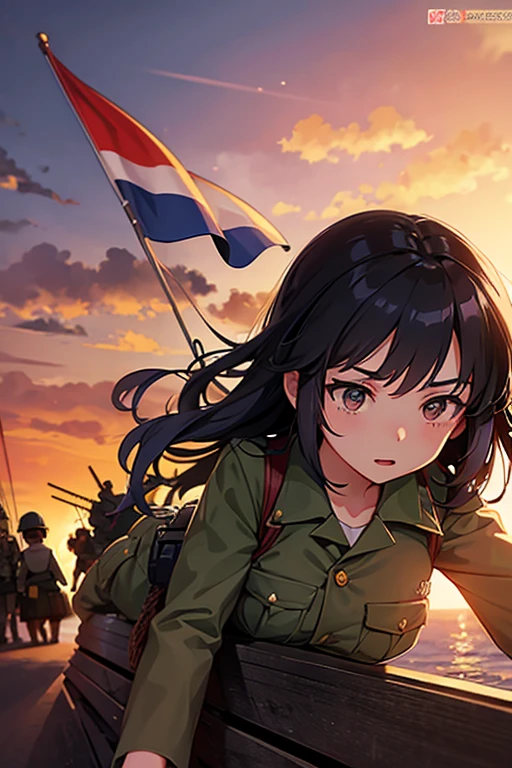 Imperial Japanese Navy girls invade the Philippines, and fight the US Army girls (WW2/Anime)
