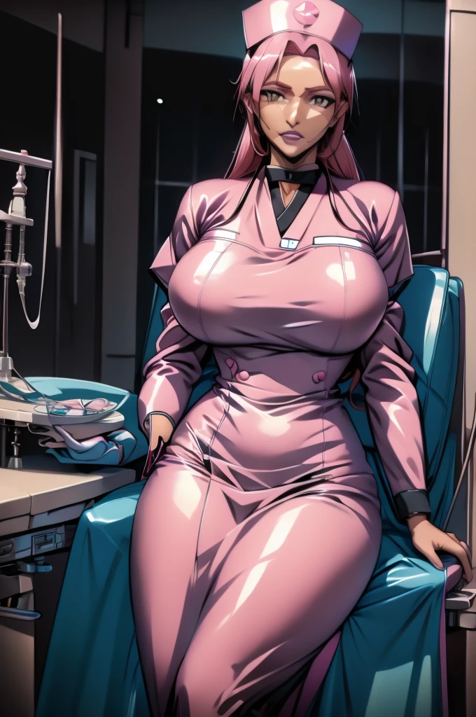 nurse uniform,hospital, latex nurse suit,nurses,busty,elbow gloves,labcoat,black hair woman,grey eyes , gigantic ,medical instruments,asian nurse,two nurses,speculum,examination room,oversize ,big ass ,strap on, lay on table ,legs spreaded,giving birth,gyno chair , dentist,Milf,latex,pink uniform,oversize breasts