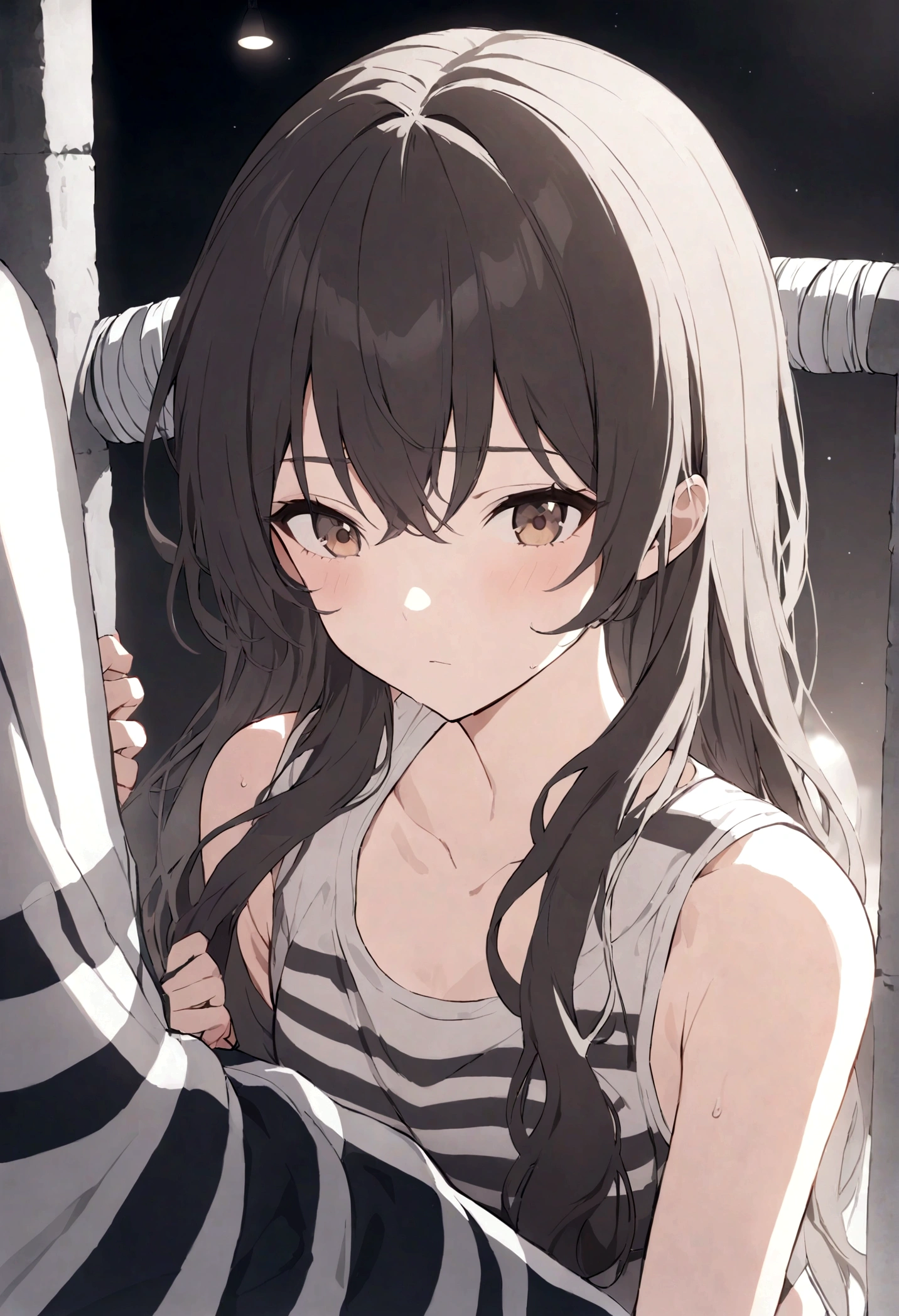 the police grab prisoner hair