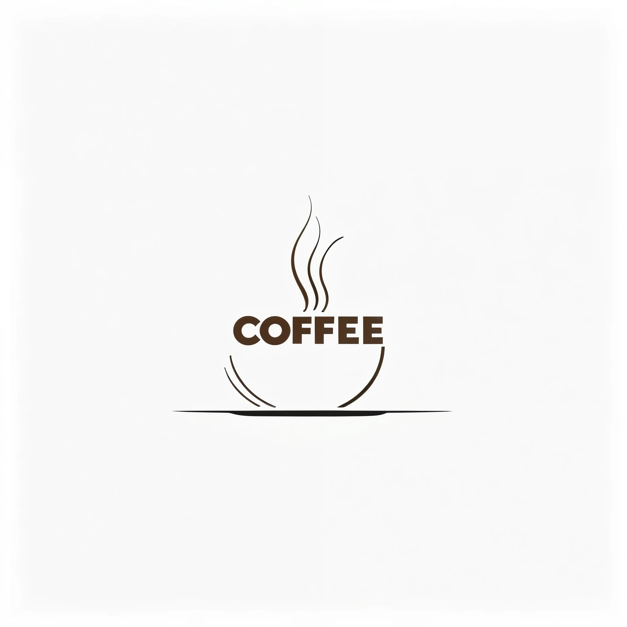  An ultra minimalist illustration of a [coffee] cleverly represented using the word 'SUBJECT'. The letters of the word 'coffee' are arranged to form the shape of the [coffee], with no additional shapes. The design focuses on the letters creating the structure of the [coffee], with clean lines and a focus on essential elements only. The letters are in black on a white background, creating a clear and recognizable [coffee] shape with minimal detail,