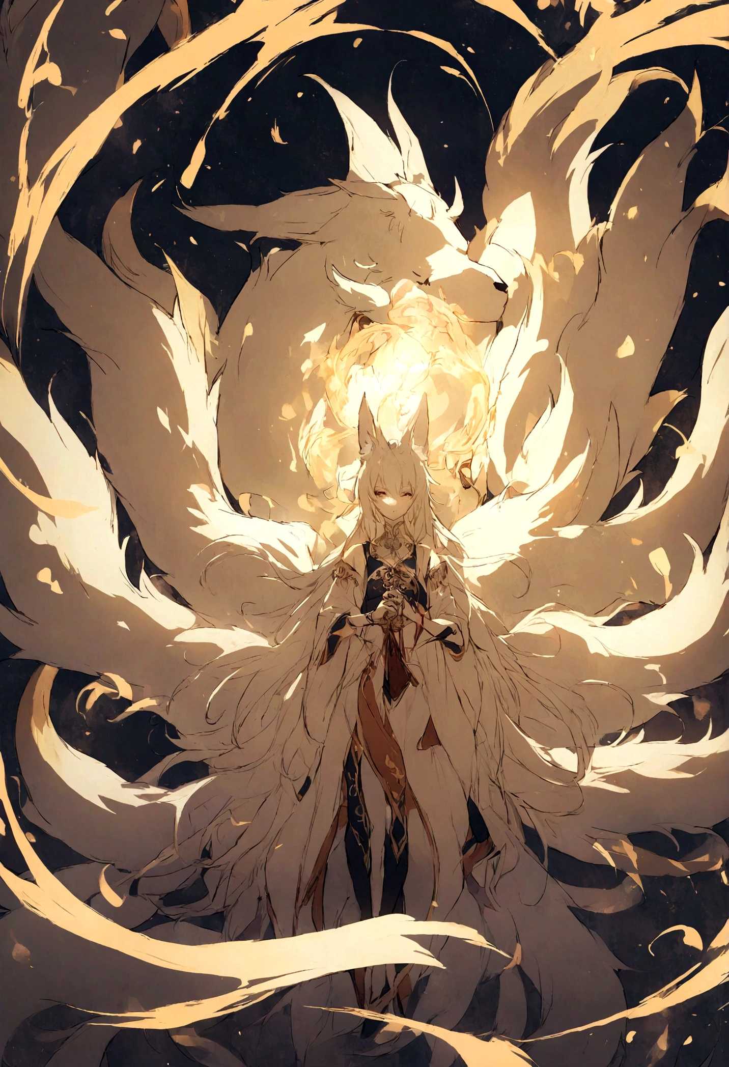 fox having ninetails