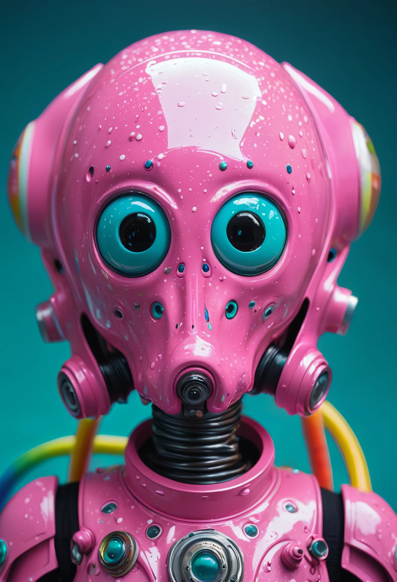 8K, ARTISTIC photogrAphy, best quAlity, mAsterpiece: 1.2), A (potrAit:1.2) Don Bluth Style  ASTRONAUT Cthulhu pink Toon Doll, full body RAW candid cinema, cyan hair, 16mm, color graded portra 400 film, remarkable color, ultra realistic, sad admosphere, dark lighting, oppressive atmosphere, depressive colors, kodak portra 400, photograph,r, Natural Light,  Pinhead lighgts, blur reflection, Brush Strokes, Smooth, abstract, Splatter, Oil On Canvas, rainbow colors, fractal isometrics details bioluminescens : a stunning realistic photograph of wet bone structure, 3d render, octane render, intricately detailed, titanium decorative headdress, cinematic, trending on artstation | Isometric | Centered