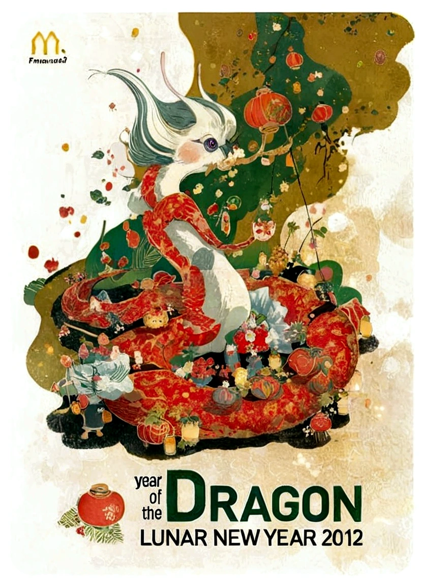 Chinese Mythology,Classic of Mountains and Seas,alien beast,(((One leg))),((Spit fire in the mouth)),Night,masterpiece,Best image quality,Ultra-fine,Super amazing,Extremely detailed,8K resolution,overclocked renderer,Dynamic perspective,Dragon Boat Festival greeting card,rabbits around,Long is eating Zongzi,