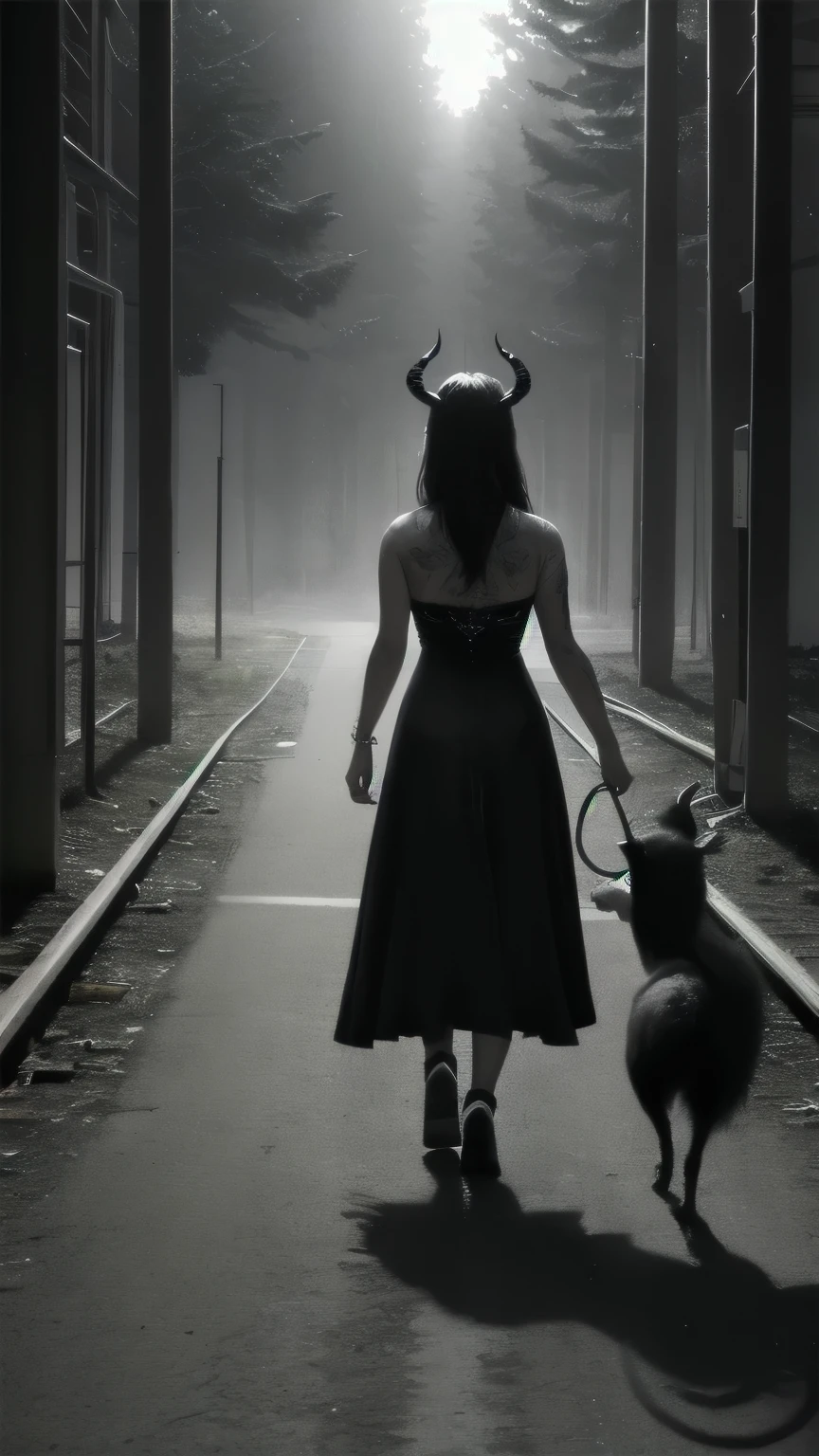 (Dark Skin), (Devil horns), Big Breasts,
The temptation of immortality dominates my heart、Condemned、I was on my knees, exhausted., 騒乱の力を呼び起こすI am the approaching storm孤独に黒い雲をかき立てるI am the one who reclaims my nameBorn in flames, I am blessed, my family crest is the demon of death, forsaken, I have woken up, the ashes of a phoenix in the sacred darkness, misery pouring down, fate chasing time, inheriting nightmares., Surrounded by fate, there is no escaping it. I walk the line between light and light. Through the empty halls I&#39;ve wandered into. I won&#39;t give up. The truth in the eyes of embers. Forever fighting in fire and ice, two souls once lost., And now、They remember、I am the approaching storm、Causing black clouds and loneliness、I am the one who reclaims my name、Born in flames, I am blessed, my family crest is the demon of death, forsaken, I have woken up, phoenix ashes in sacred darkness, misery pouring down, fate chases time, fades into the night, leaving behind lost shadows, attachments draw me in and fade away, I have come to take what is mine. Lurking in the shadows beneath the veil of night, constellations of blood spinning. The one who stands at my feet.々Dancing among the tombs of the dead, Recurring dreams of the Black Throne, Relics of Darkness, Summoned from the ashes, the Puppet Master gathers all the people and pulls the strings, I want this power that distorts my heart every time the blades clash? There&#39;s a fire burning behind the trees、Secret Love、Lineage is coveted、A dark heart embraces crimson joy、Will your gloomy heart be healed?、Or will it be destroyed??
Bury the light deep inside your heart and throw it away, We can&#39;t go home, we burn chaos in the wind, we&#39;re drifting alone at sea