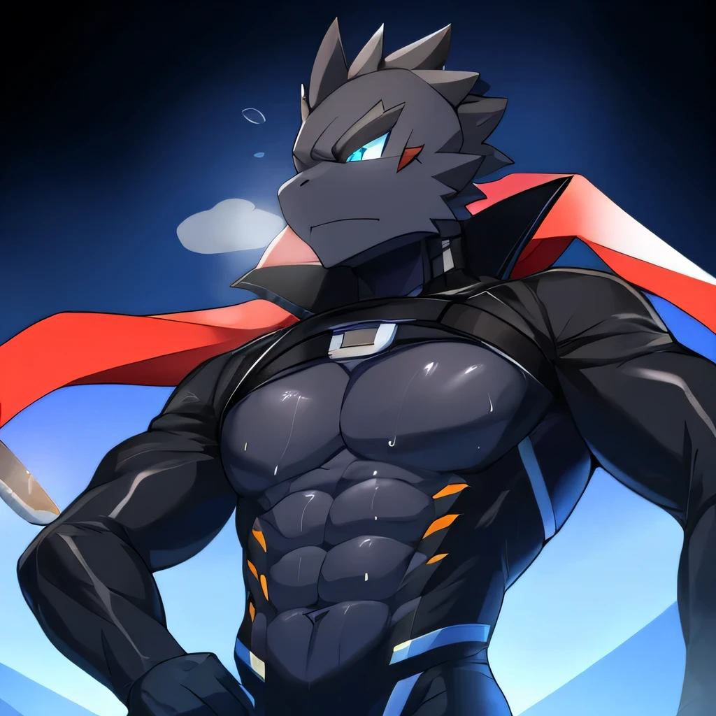 Thin macho western black dragon abs Hollow abs body suit thick arms chest rig 、sweaty skin glow profile Wearily short of breath Chemo shota
have a knife
jacket