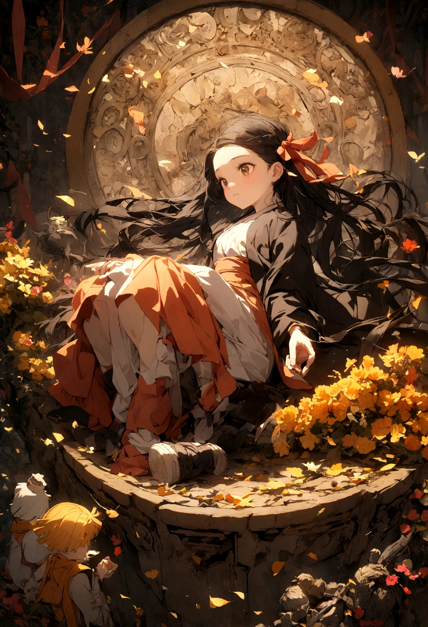 nezuko and zenitsu