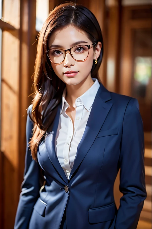 business suit　Shortcuts　Glasses　woman　company