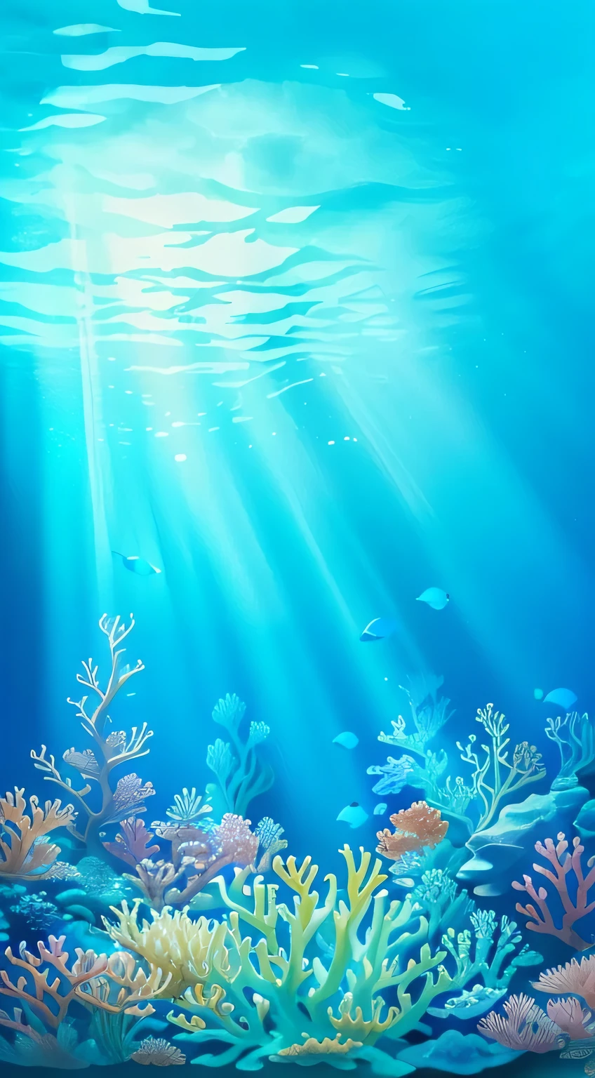 cartoon Underwater scene with corals and fish, Underwater background, Underwater Ocean, Underwater scene, seabed, seabed environment, Underwater scenery, Underwater landscape, bubbly Underwater scenery, Underwater scenery, deep Underwater scene, Underwater environment, Underwater light, background technologywork, deep sea landscape, background technology, Ocean background, Fantasy seascape, Atlantis Background, watercolor painting underwater