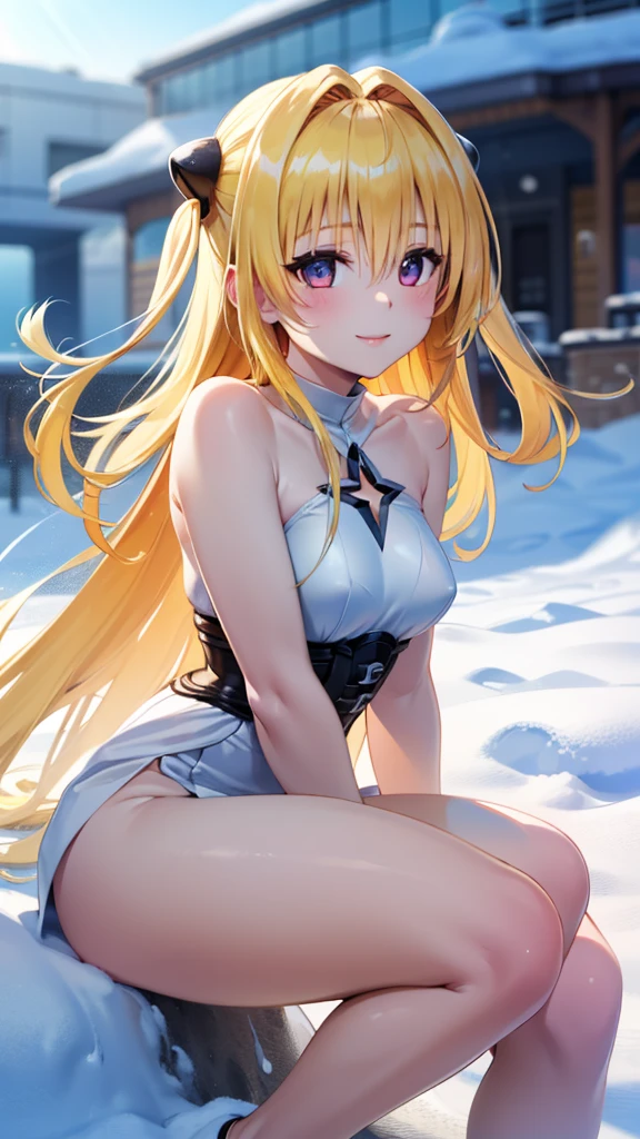 1 girl、Beautiful golden blonde hair、Silky Hair、snow-white beautiful skin、Glowing cheek skin、Very beautiful pale light blue big eyes glow,、double eyelid、The most beautiful in the world、Long bangs messed up in front of my eyes,,、、eyeliner、Small Face Beauty,masterpiece, highest quality, highest quality,masterpiece,whole body,Perfect legs,Perfect limbs,Two Side Up,Looking at me with a smile,Titty fuck with small breasts,