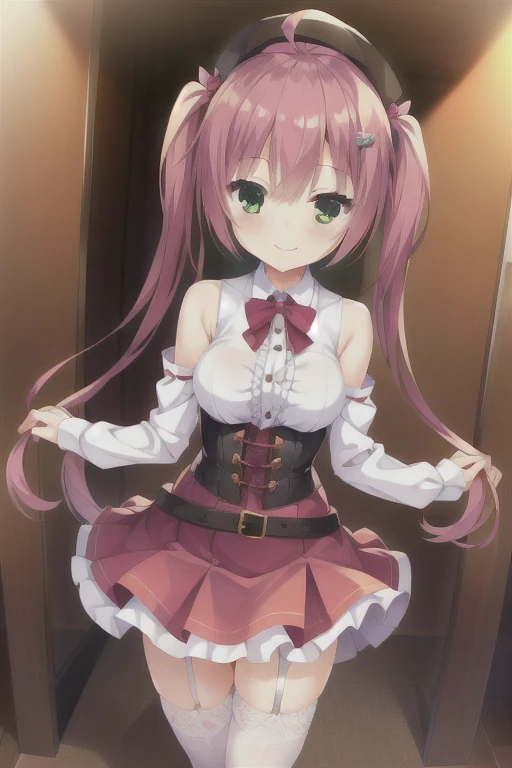 ((Highest quality、、masterpiece:1.3))、Sakura Miko、Sakura Miko、Hololive、Green Eye字Leg spread、Floating in the air、Open your mouth、People Girls、solo、Medium chest、Black gal(Dark Skin:1.2)、Body Position:Are standing、Straight、、Leg spread、Symmetrical、barefoot、A red-cheeked face and a lecherous smile、Fishnet tights、Exposed nipples、Cowgirl、Black Pantyhose、Delicate skin texture、Nipples(Panty shot)、、(Gorgeous detailed embroidered panties)、Panty Focus、plump、pubic hair、smile、